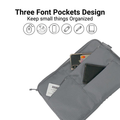 Grey Dofre Laptop Sleeve – Sleek, Protective & Lightweight