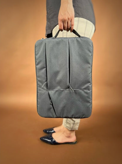 Grey Dofre Laptop Sleeve – Sleek, Protective & Lightweight