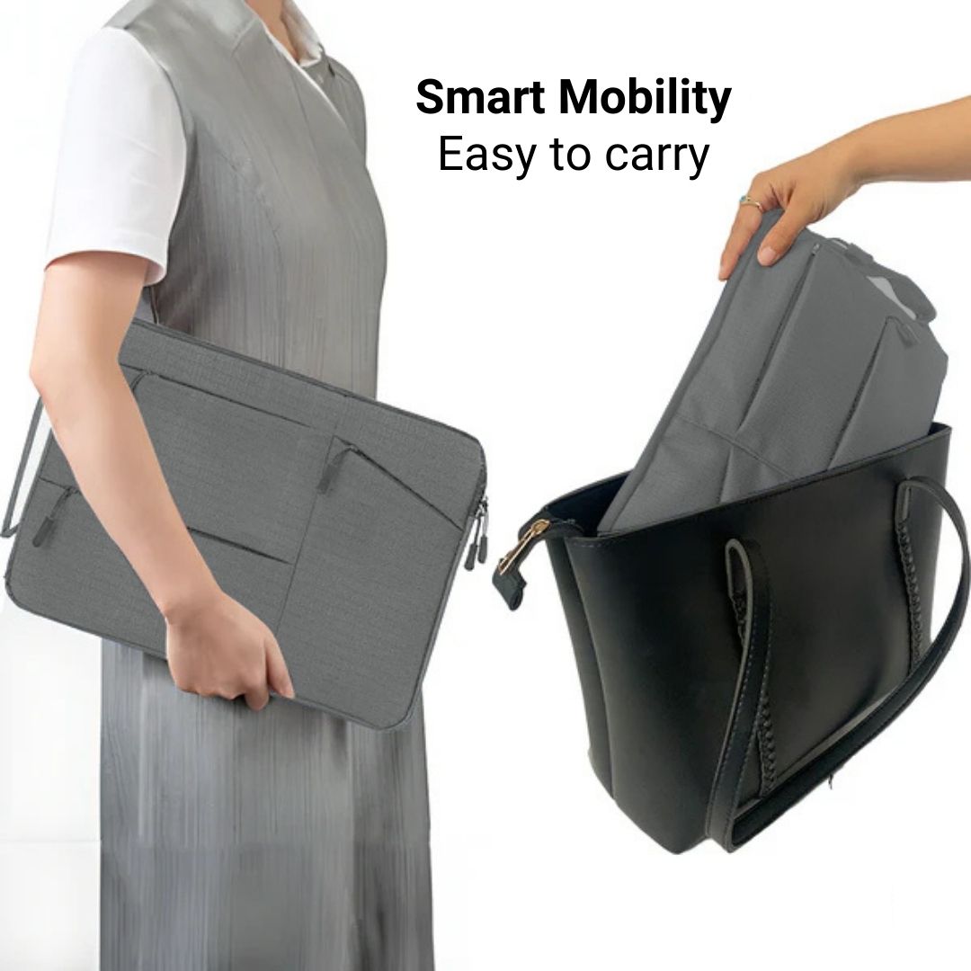 Grey Dofre Laptop Sleeve – Sleek, Protective & Lightweight