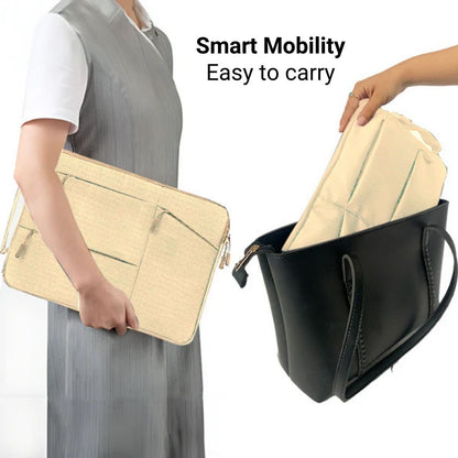 Dofre Beige Laptop Sleeve – Premium Laptop Case in Pakistan