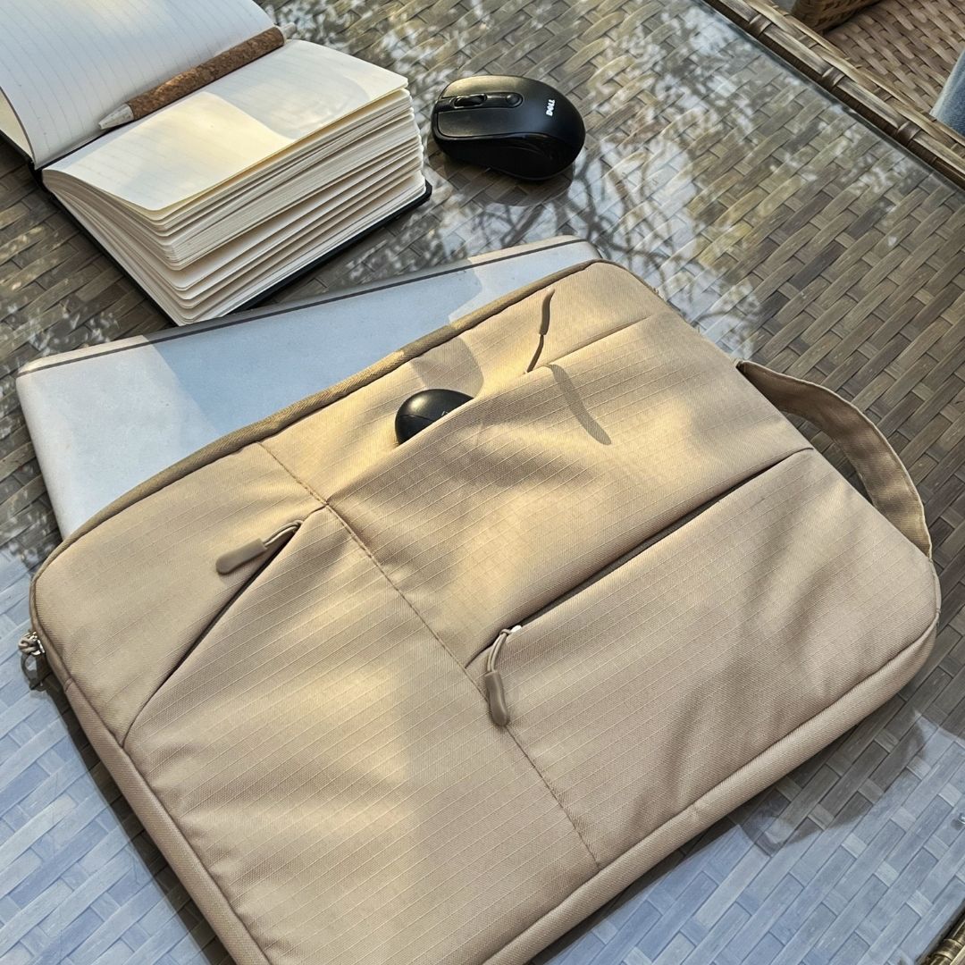 Dofre Beige Laptop Sleeve – Premium Laptop Case in Pakistan
