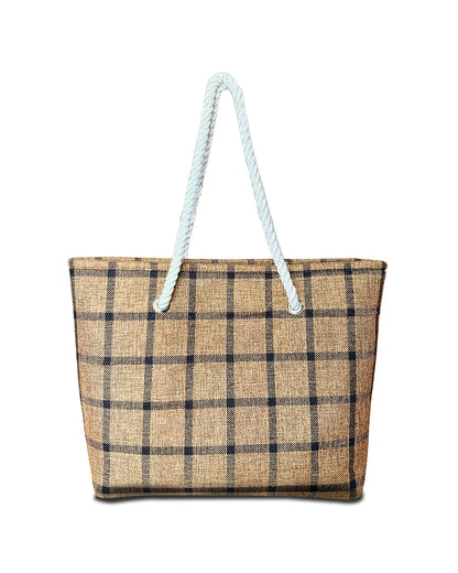 Dofre Cleo Jute Bag - Beige