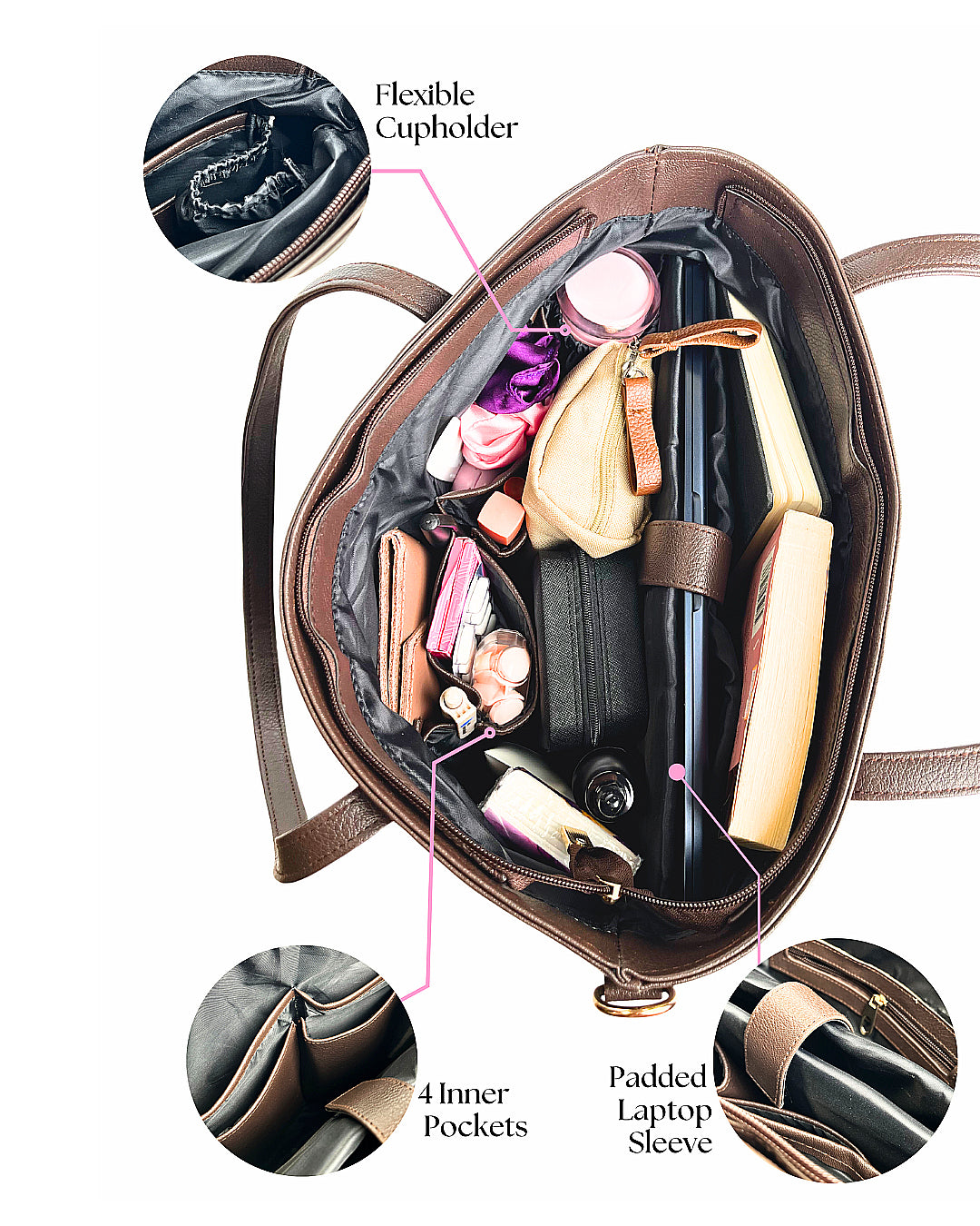 Dofre Go Getter Bag - Coffee Brown